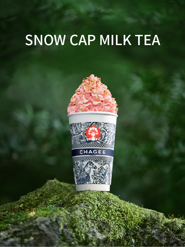 Snow Cap Milk Tea CHAGEE Jakarta